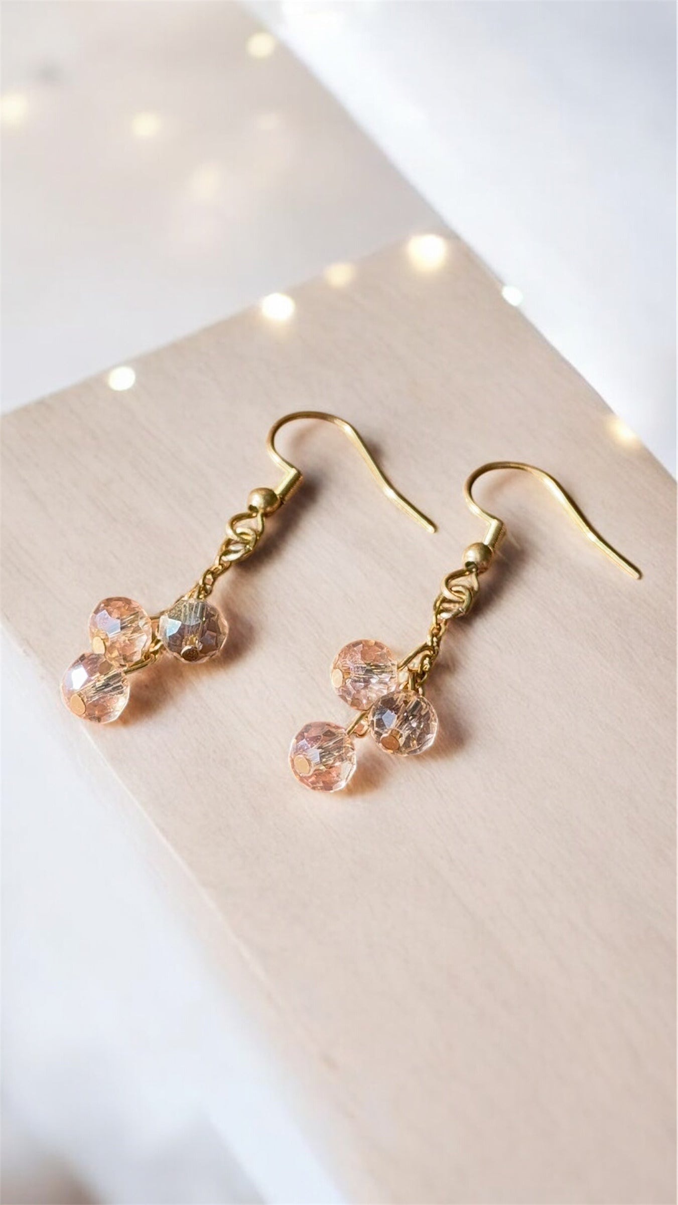 Boucles d'oreilles acier inoxydable Or